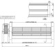 Тангенциален вентилатор Fergas за пелетна камина, Ø80mm, Дебит 251-302m³/h | Вентилатори | Части за пелетни камини |