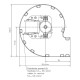 Центробежен вентилатор EBM за пелетна камина, Дебит 95m³/h | Вентилатори | Части за пелетни камини |