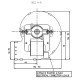 Центробежен вентилатор Fergas за пелетна камина Eva Calor, Prisma, Sicalor, Ecoforest и др. | Вентилатори | Части за пелетни камини |