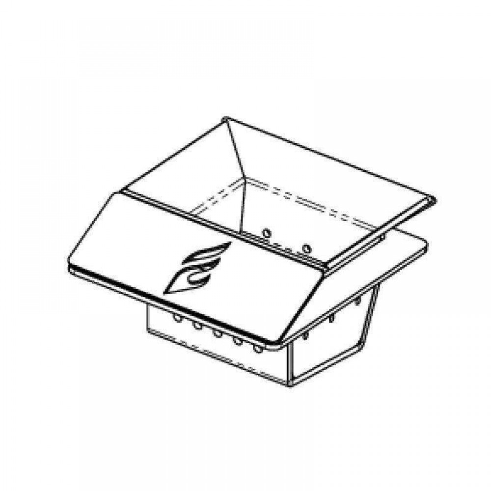 Стоманенкошница / пепелник за пелетна камина Ecoteck, Artel, Riber, Ravelli, Adler и др. | Кошници / Пепелници | Части за пелетни камини |