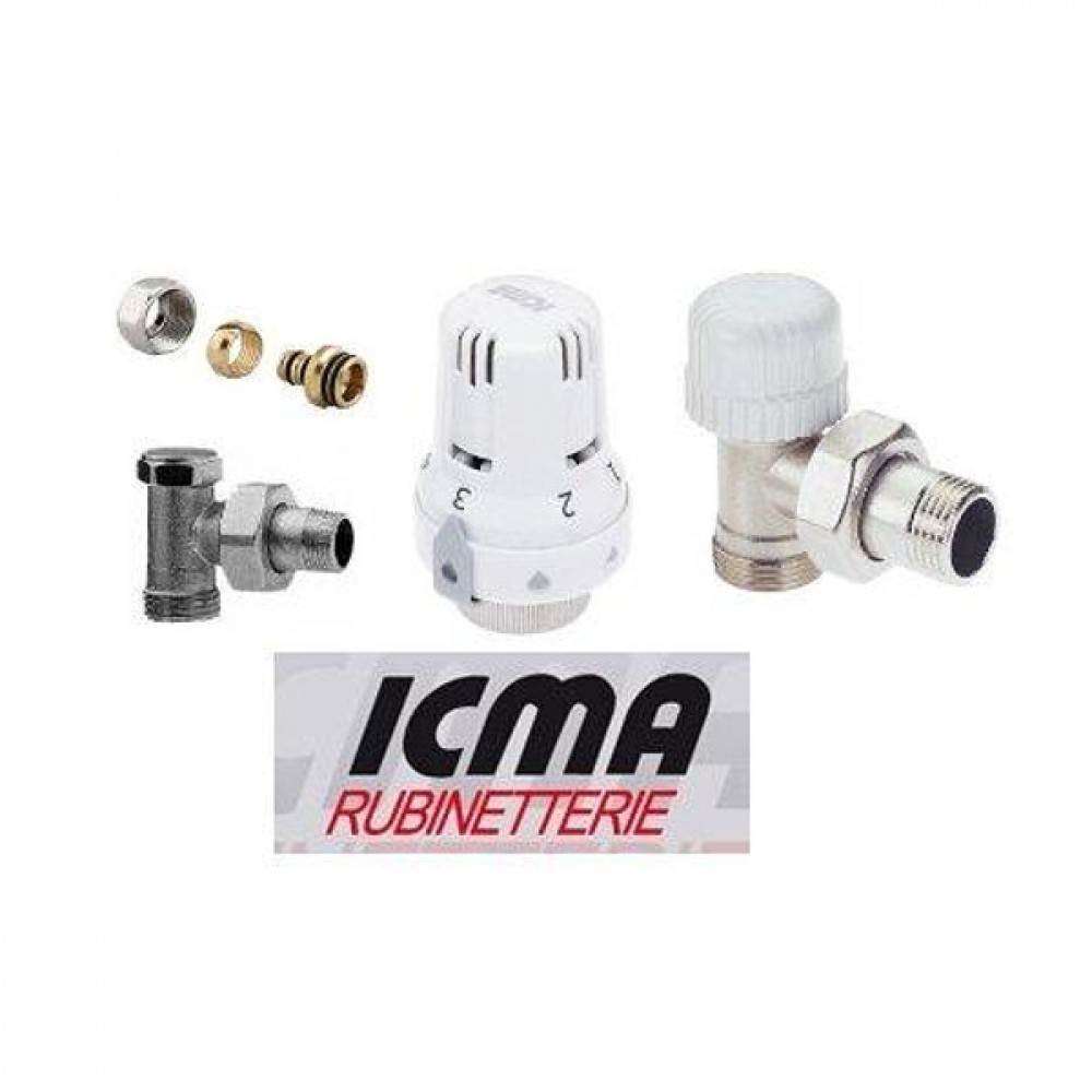 Сет радиаторен термостатичен ICMA | За монтаж | Радиатори |