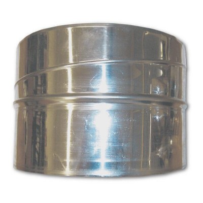 Адаптор за гофриран димоотвод Инокс AISI 304, Женски, Ф100-Ф300 - Комини