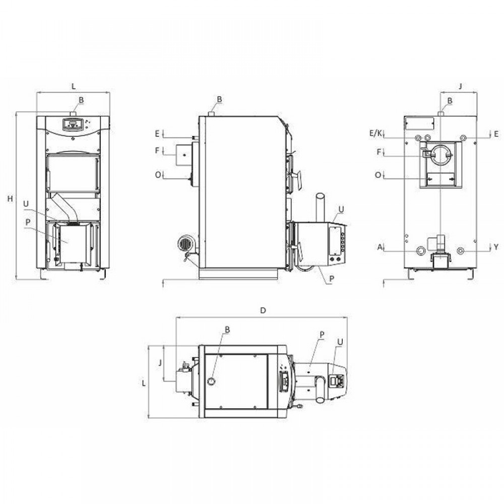 Котел на пелети Комплект BURNiT WBS AC PELLET 17, WBS ACTIVE 20 - Pell 25, 17kW | Kотли на пелети ( Комплекти) |  |