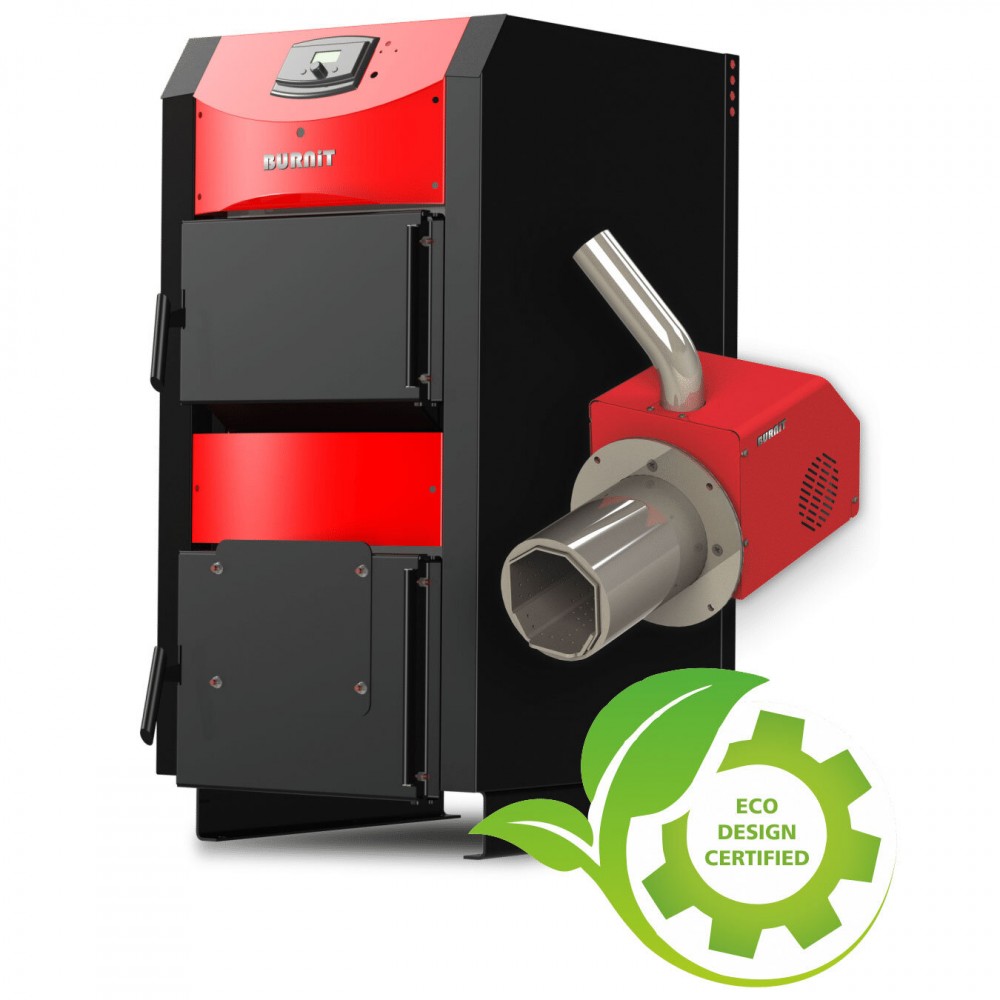 Котел на пелети Комплект BURNiT WBS Active 110 - Pell 70, 80kW | Kотли на пелети ( Комплекти) |  |