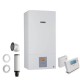 Газов кондензен котел Bosch Condens 2500W + Коминен комплект + Безжичен термостат | Газови котли Газов кондензен котел Bosch Condens 2500W + Коминен комплект + Безжичен термостат | Газови котли | |