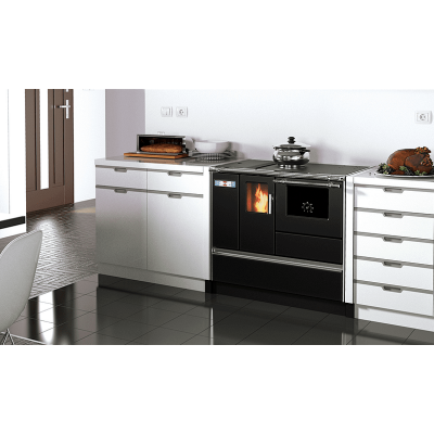 Готварска печка на пелети Alfa Plam Alfa 90 Pelet, антрацит, 8.18kW - Сравняване на продукти