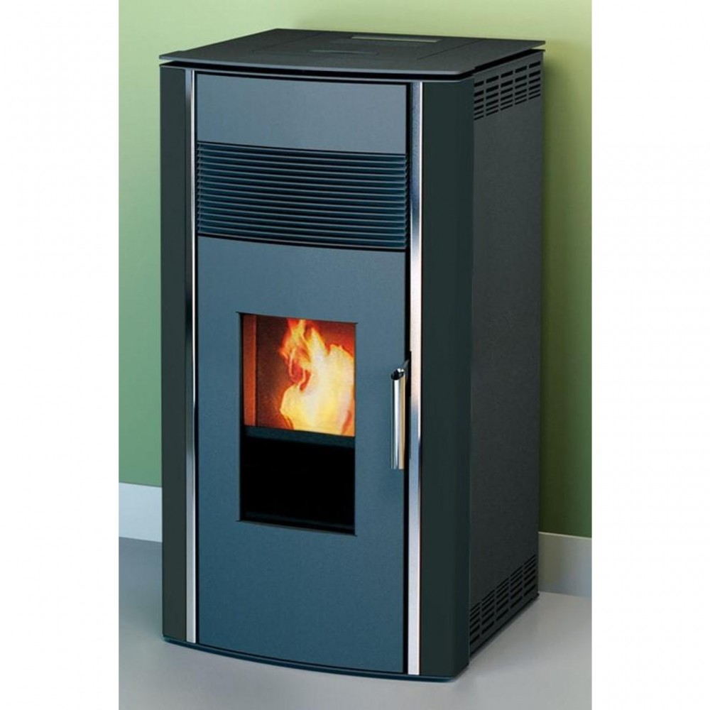 Пелетна камина Alfa Plam Luca Black, 8kW | Сухи пелетни камини Пелетна камина Alfa Plam Luca Black, 8kW | Сухи пелетни камини | Пелетни камини |