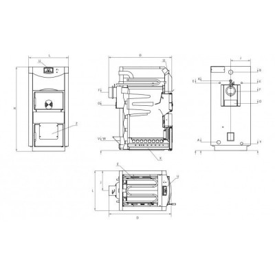 Котел на твърдо гориво BURNiT NWB PRIME 20, 20kW - Сравняване на продукти