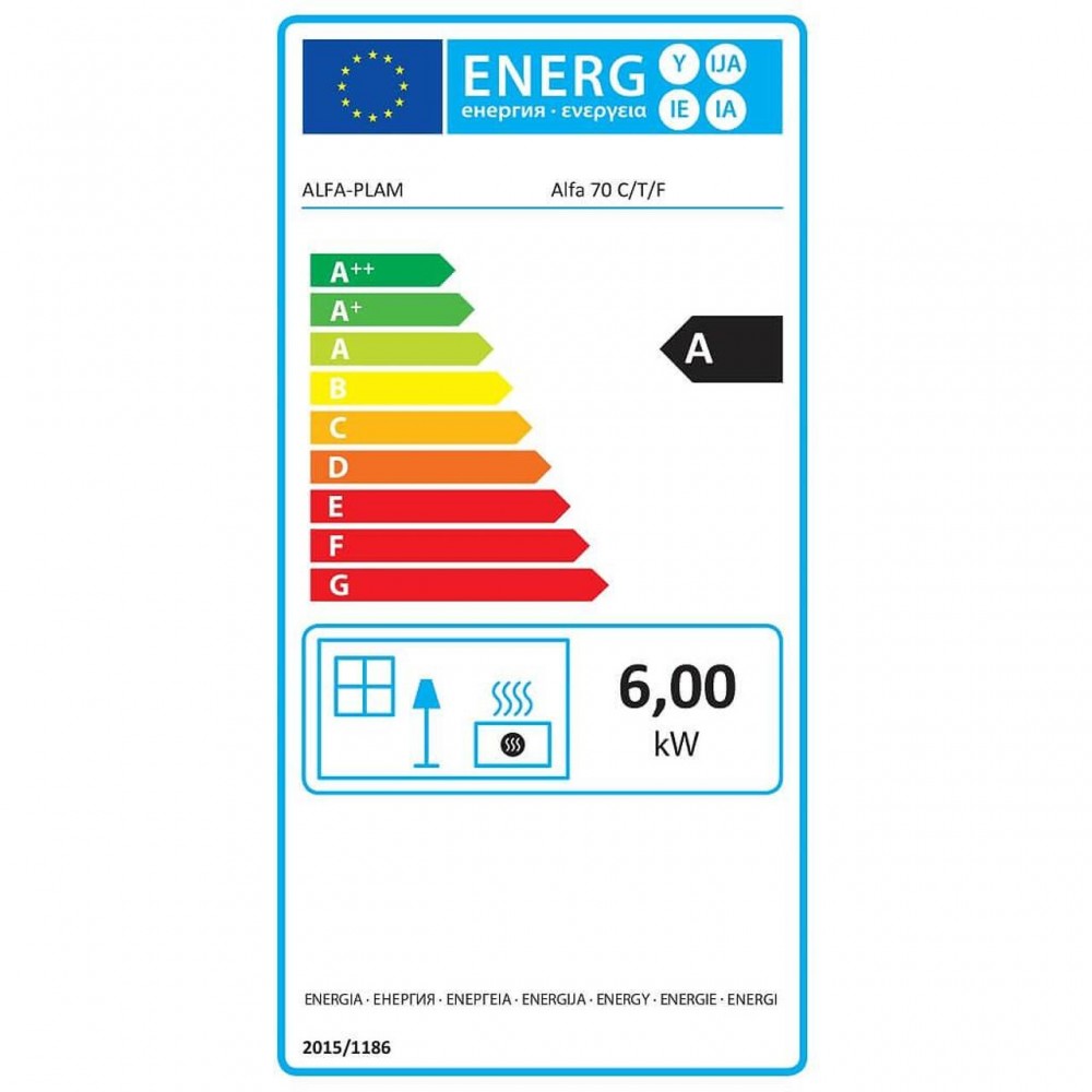 Готварска печка на дърва Alfa Plam Alfa 70 Favorit, 6kW | Готварски печки на дърва |  |