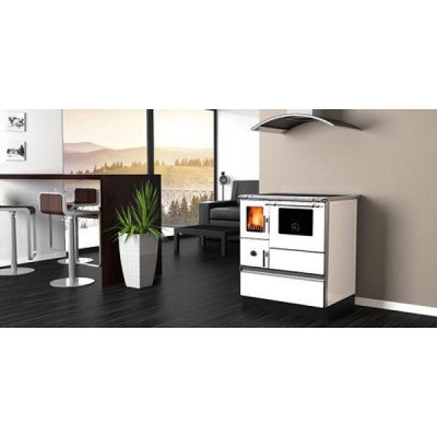 Готварска печка на дърва Alfa Plam Dominant 70, Бяла, 6.3kW - Сравняване на продукти