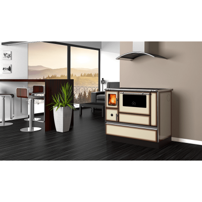 Готварска печка на дърва Alfa Plam Dominant 90, Moka, 6.5kW - Сравняване на продукти