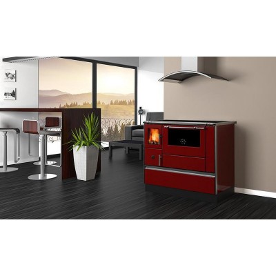 Готварска печка на дърва Alfa Plam Dominant 90 Red, 6.5kW - Сравняване на продукти