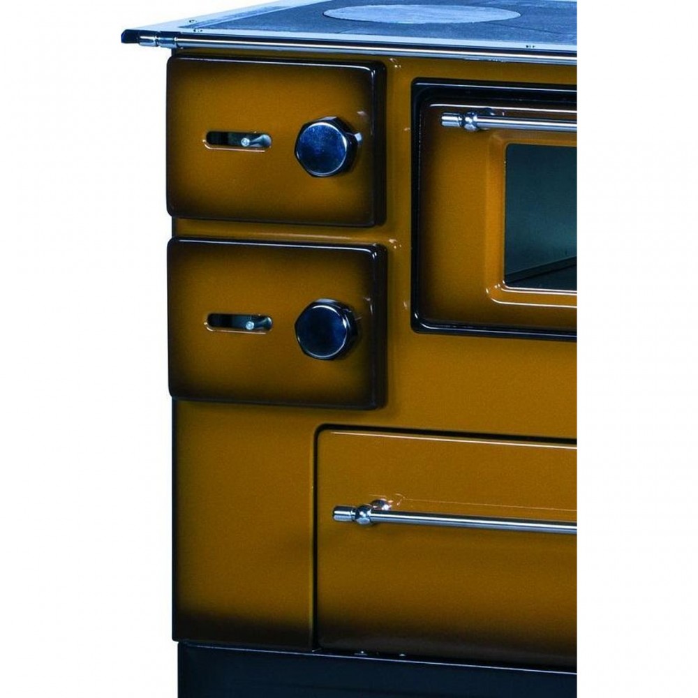 Готварска печка на дърва Alfa Plam Regular 46 Mustard, 5kW | Готварски печки на дърва |  |