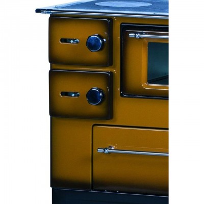 Готварска печка на дърва Alfa Plam Regular 46 Mustard, 5kW - Сравняване на продукти