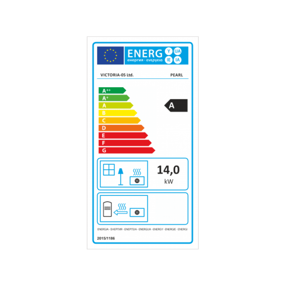Камина на дърва Виктория 05 Перла 14kW | Сухи камини | Камини на дърва |