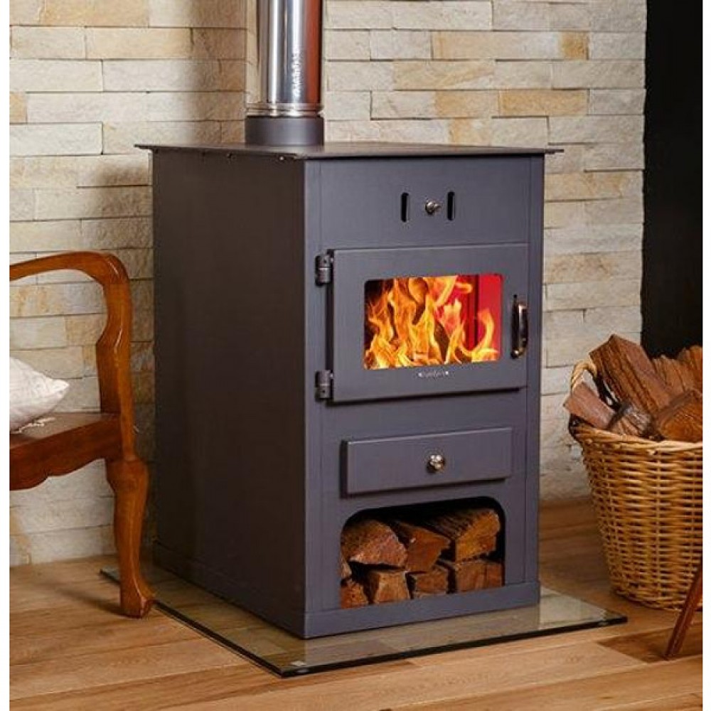 Камина на дърва Виктория 05 Атлант СМ 15kW | Сухи камини | Камини на дърва |