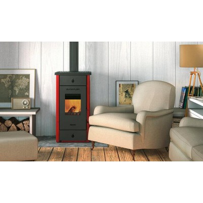 Камина на дърва Alfa Plam Elita 3, Червена, 7kW - Сравняване на продукти