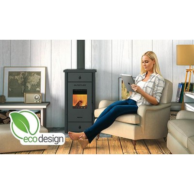 Камина на дърва Alfa Plam Elita 3, Антрацит, 7kW - Сравняване на продукти