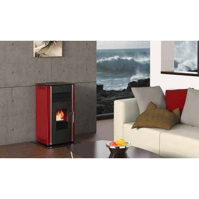 Пелетна камина Alfa Plam Luca R, червена, 8kW - Сравняване на продукти