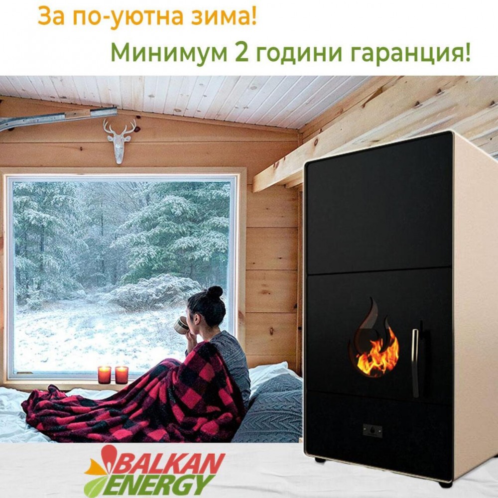 Пелетна камина с водна риза Eco Spar Nova, 30kW | Пелетни камини с водна риза | Пелетни камини |