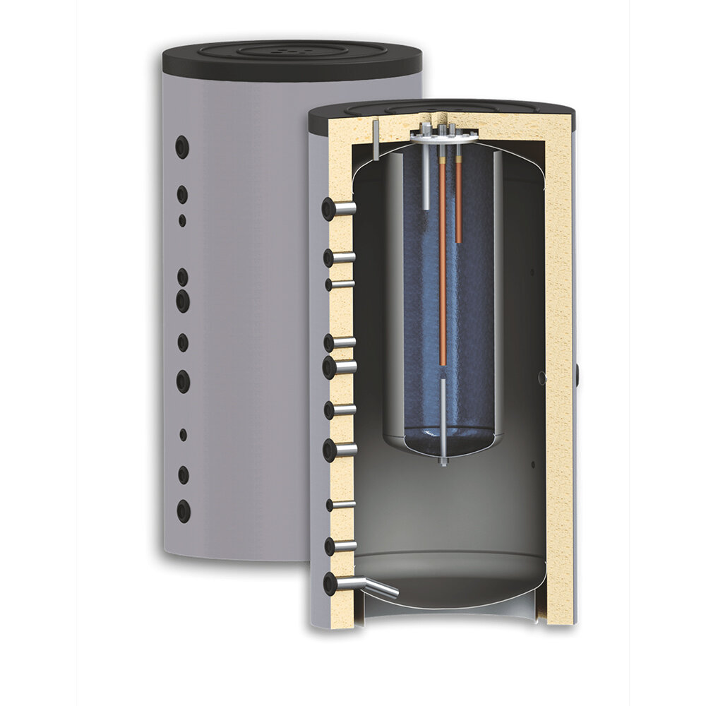 Комбиниран буферен съд с бойлер Sunsystem KSC 1000/220, 1000L | Буферни съдове Комбиниран буферен съд с бойлер Sunsystem KSC 1000/220, 1000L | Буферни съдове | |