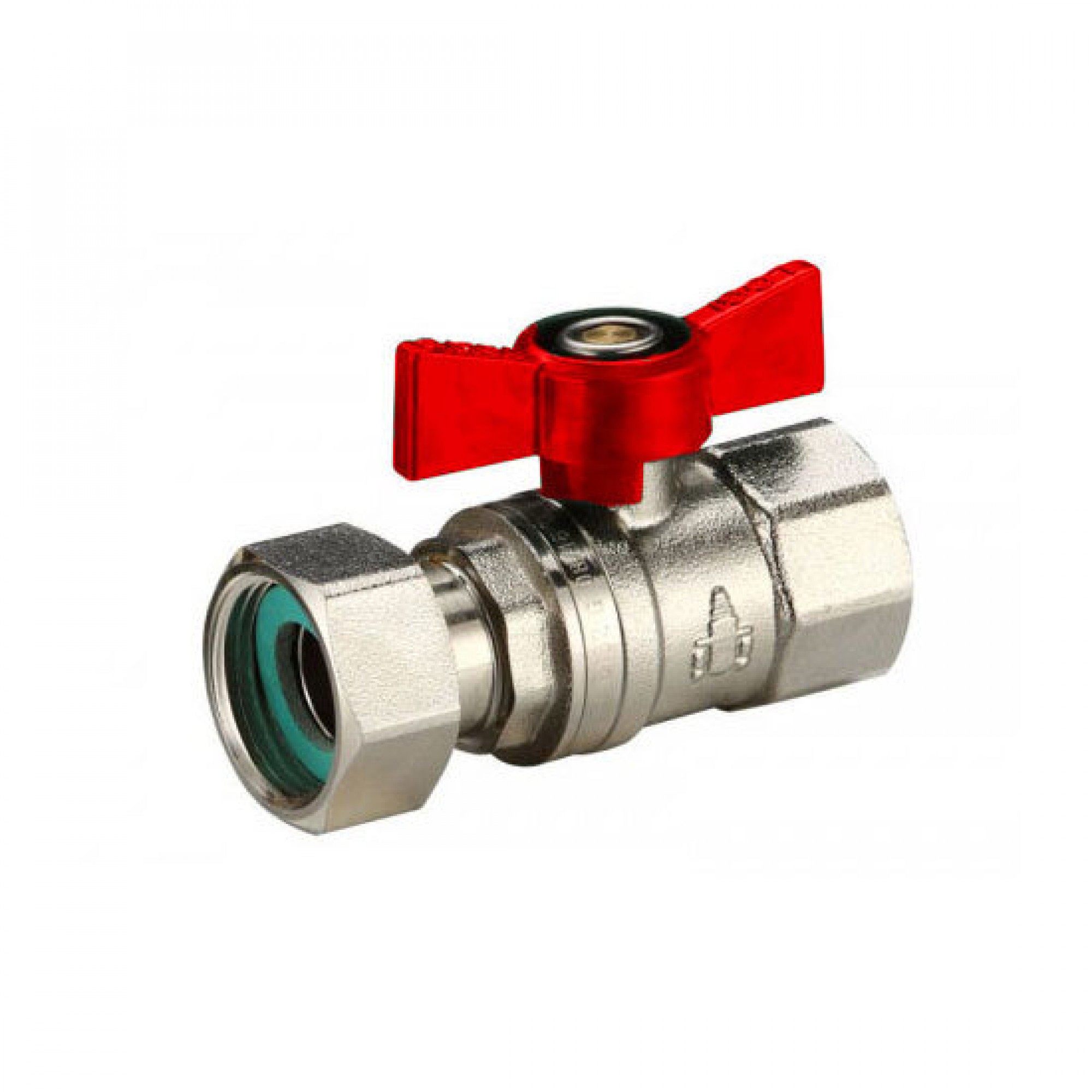 Сферичен кран женски с холендрова гайка | Balkanenergy.bg