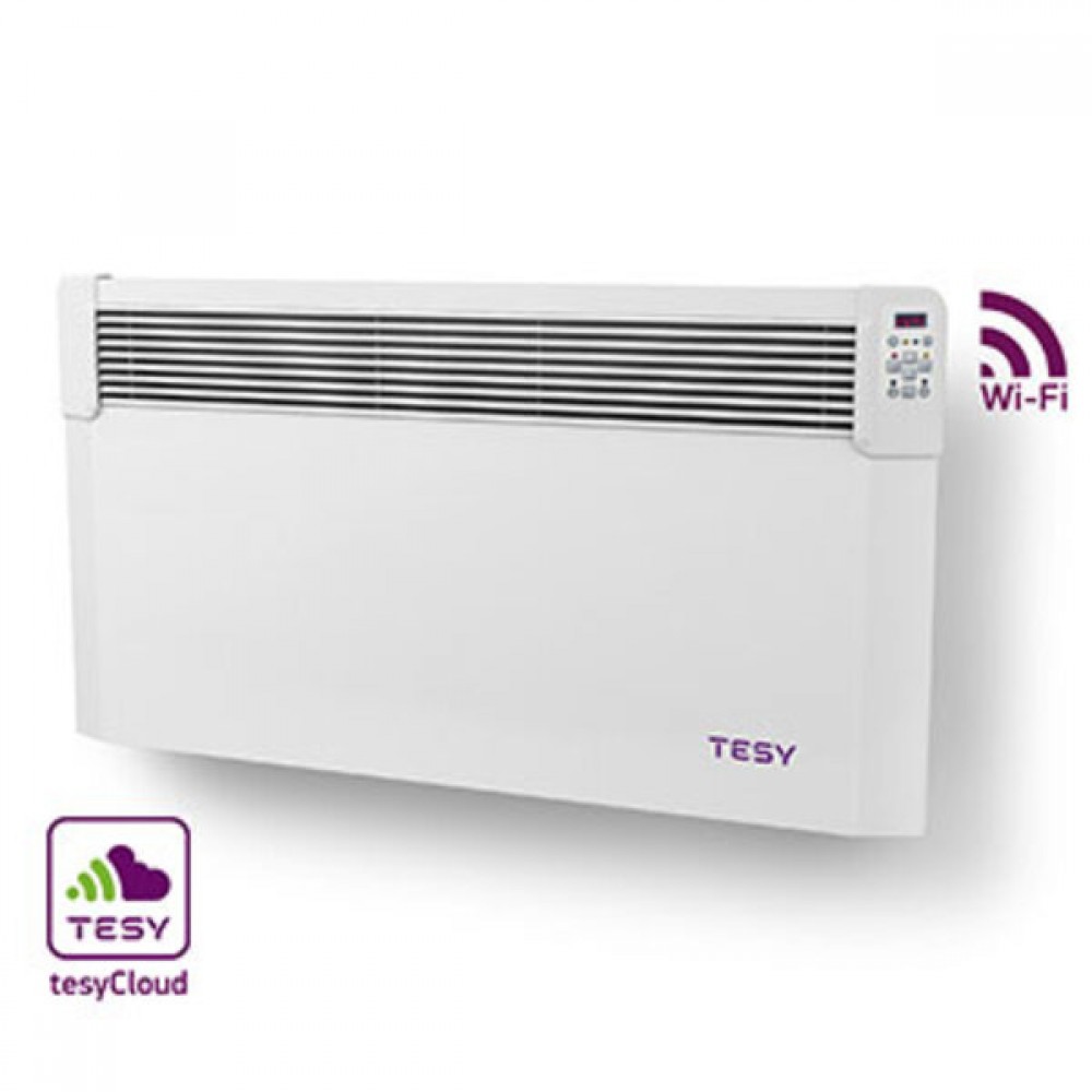 Eлектрически панелен конвектор Tesy ConvEco Cloud CN04 300 EIS, 3000 W с управление през Интернет | Електрически конвектори | Радиатори |