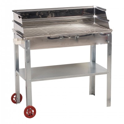Гръцко барбекю от неръждаема стомана Bonne Grill Ν80 - Барбекюта за Тераса