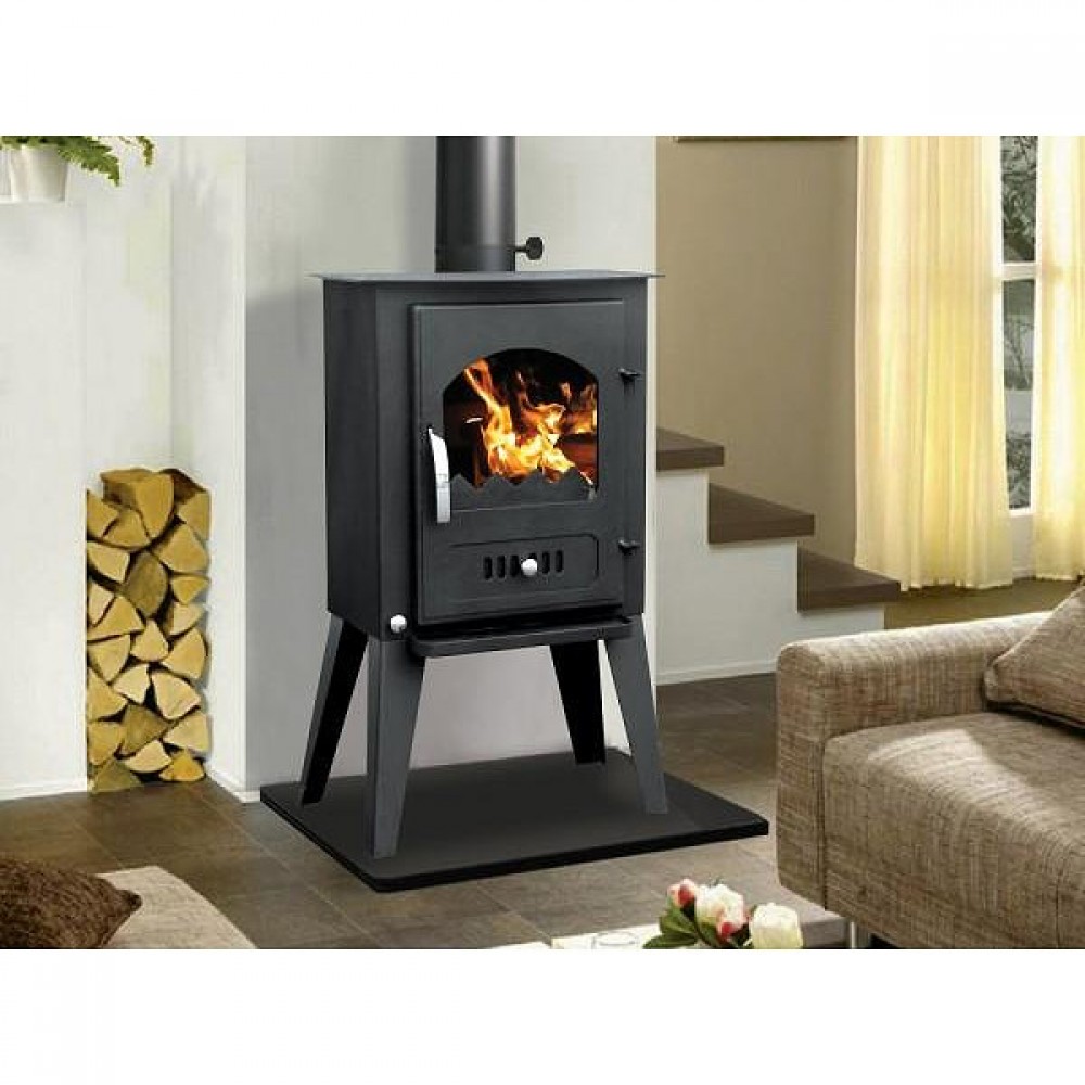 Камина на дърва Версо 1 LL, 7.5kW | Сухи камини | Камини на дърва |