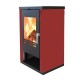 Камина на дърва Версо Lheia Бордо, 7.5 kW | Сухи камини | Камини на дърва |