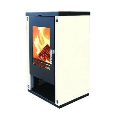 Камина на дърва Версо Lheia Слонова кост, 7.5 kW - Камини Версо