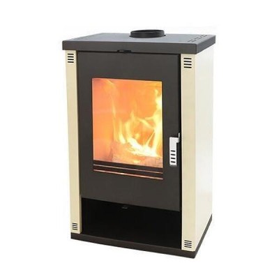 Камина на дърва Версо Theia, Слонова кост, 9kW - Камини Версо