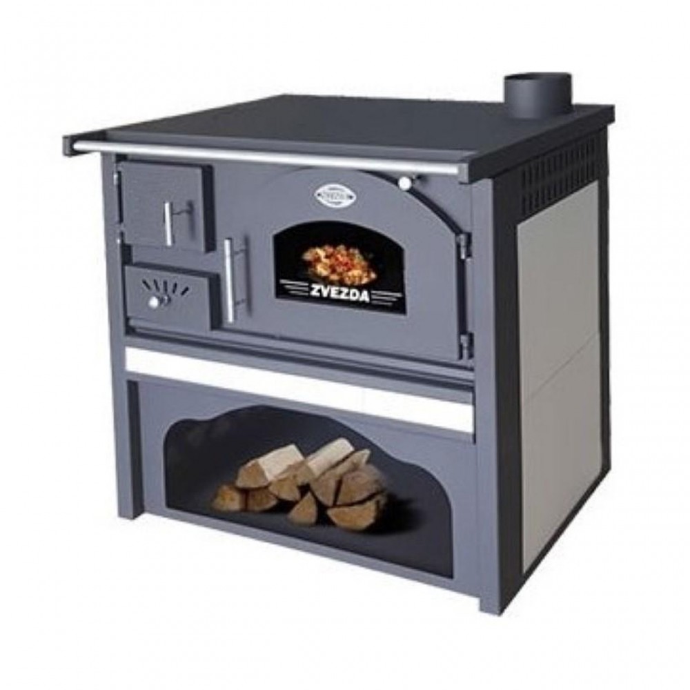 Готварска печка на дърва Звезда Класик GF Керамика, 5.7kW | Готварски печки на дърва |  |