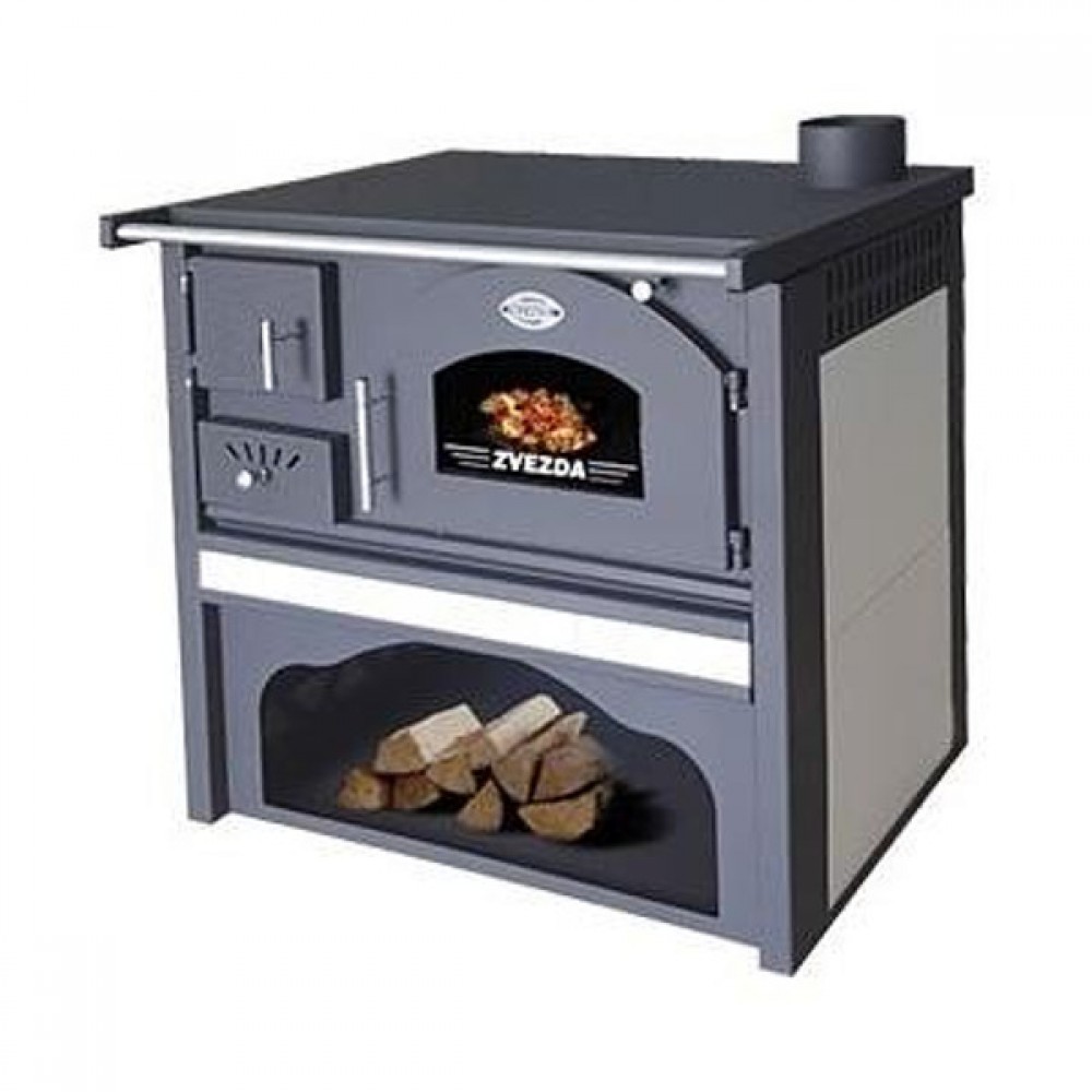 Готварска печка на дърва Звезда Класик GF Керамика, 5.7kW | Готварски печки на дърва |  |