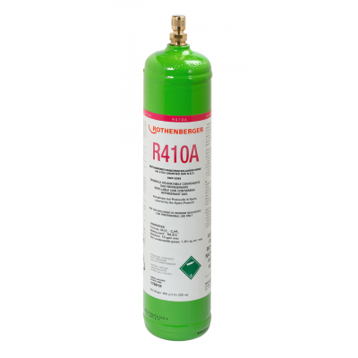 Хладилен агент R410A Rothenberger, 1л, 40bar стомана бутилка - Хладилна и Климатична Техника