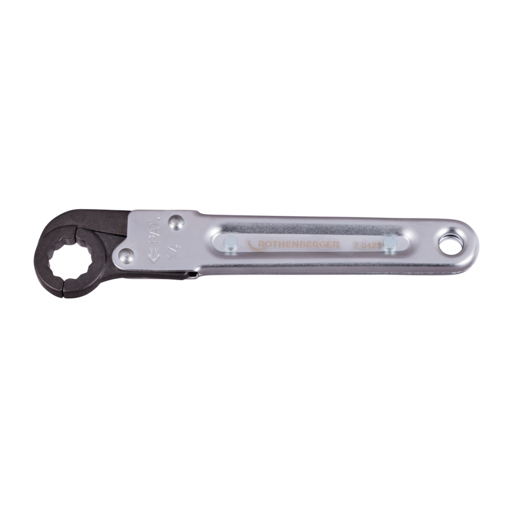 Тресчотен ключ, отворен, Rothenberger ROCLICK, 14mm | Тръбни и водопроводни инструменти | Ключове |