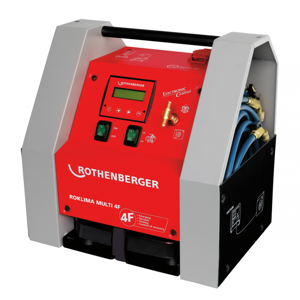 Напълно автоматично устройство за поддръжка на хладилни/климатични инсталации Rothenberger Roklima Multi 4F