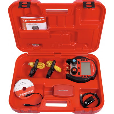 Дигитален помощник в инсталациите Rothenberger ROCOOL 600 вкл. Червена кутия - Хладилна и Климатична Техника