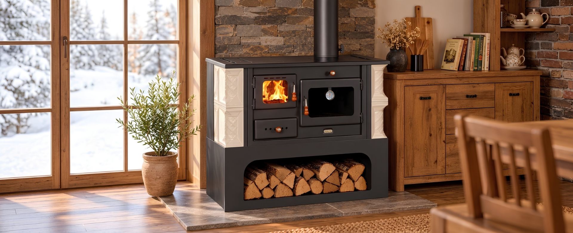 Wood Cooker Stove