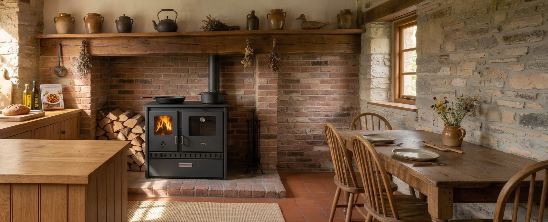 Wood Cooker Stove Prity 1P36 D