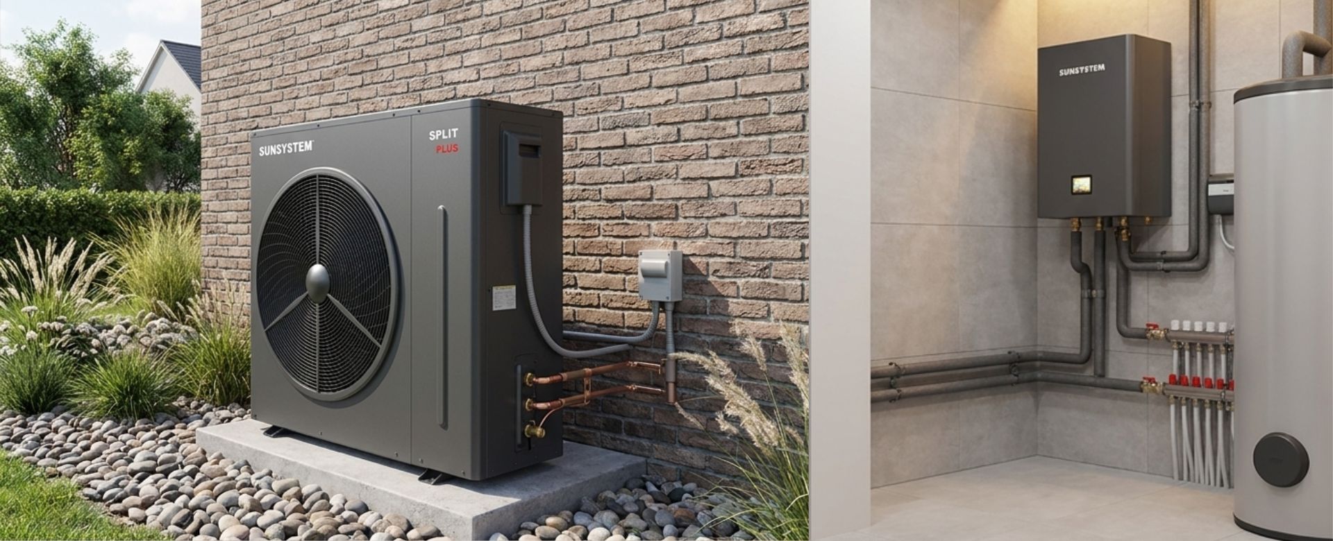 Air-to-water heat pump