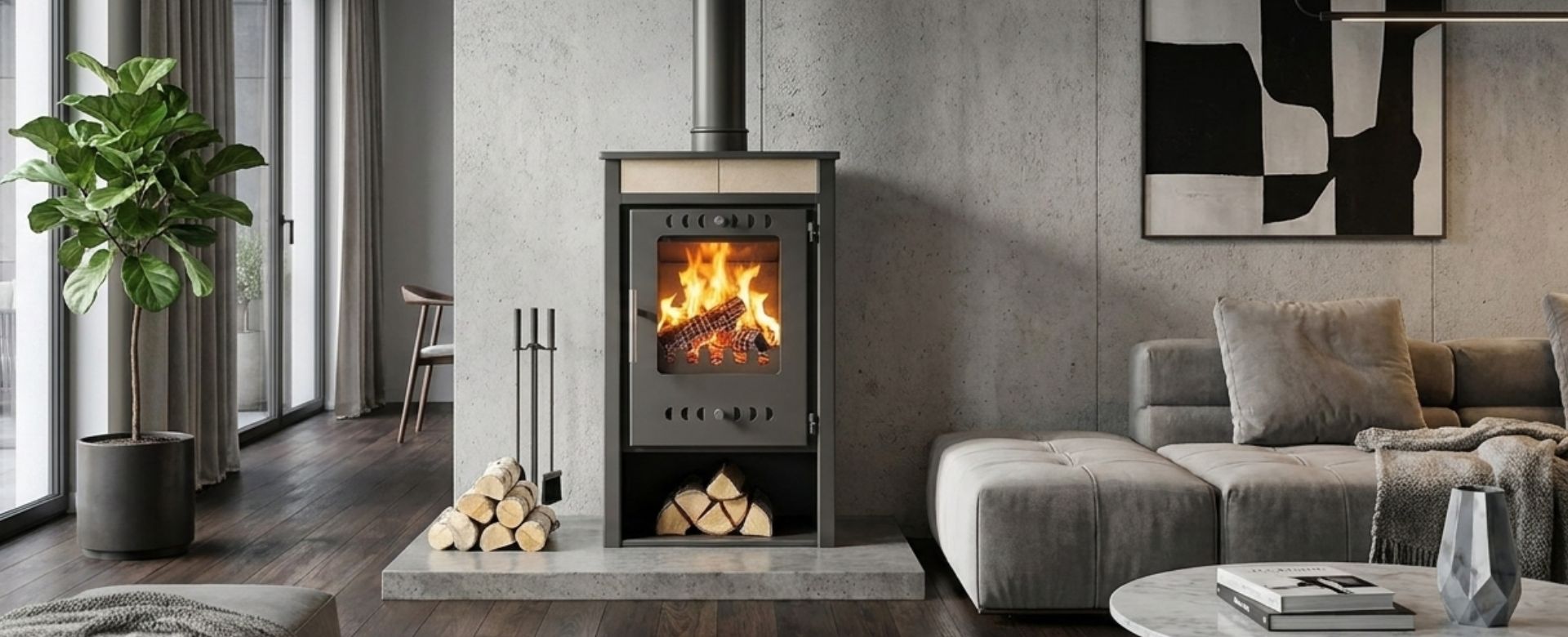 Wood burning stove