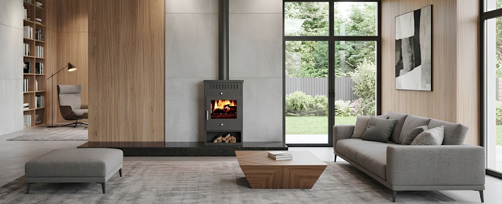 Wood burning stove