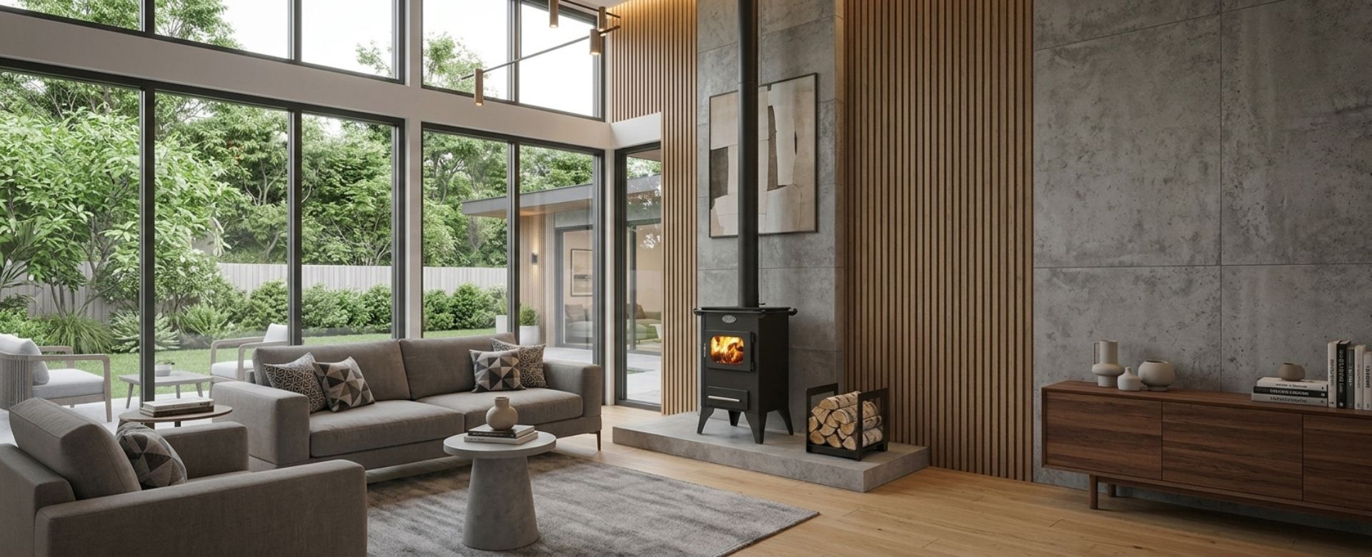 Wood burning stove