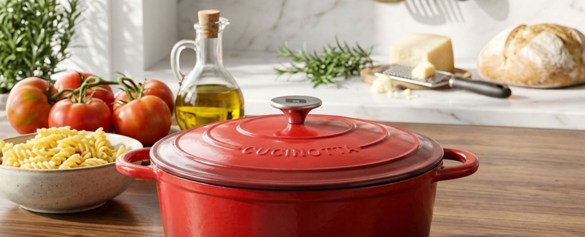 Cast iron enameled saucepan Le Cucinotte