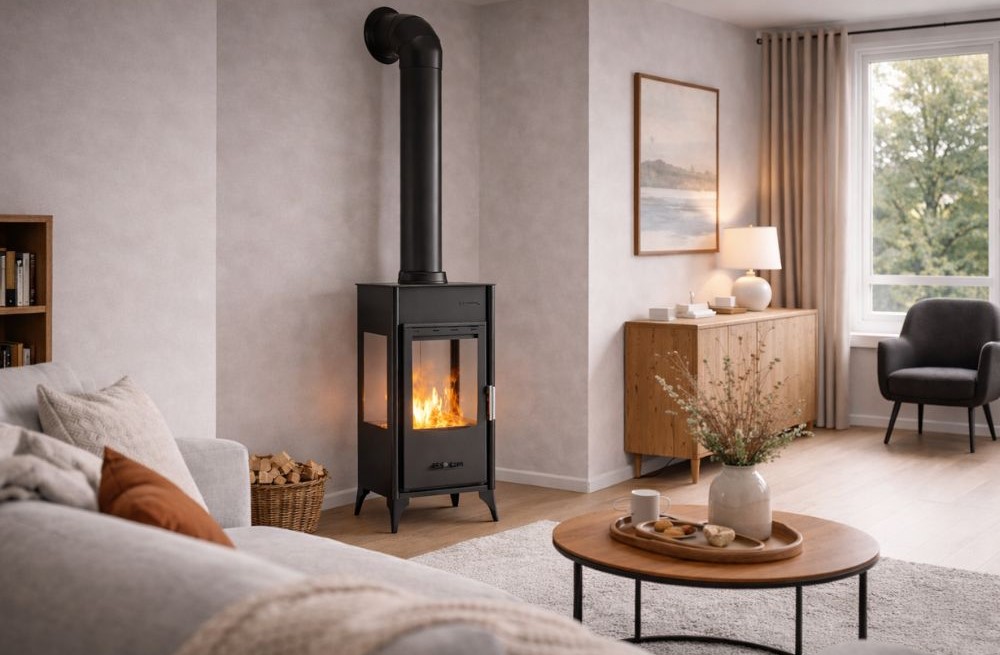 Камина на дърва ATS 90-10 3 SIDE