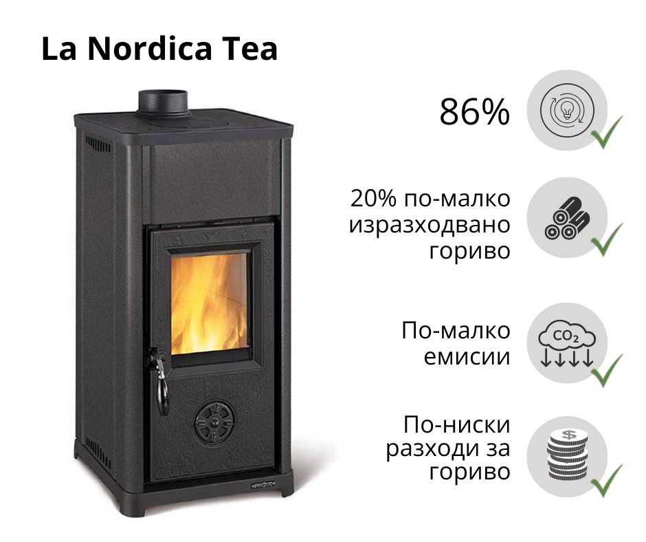 Италианска камина на дърва