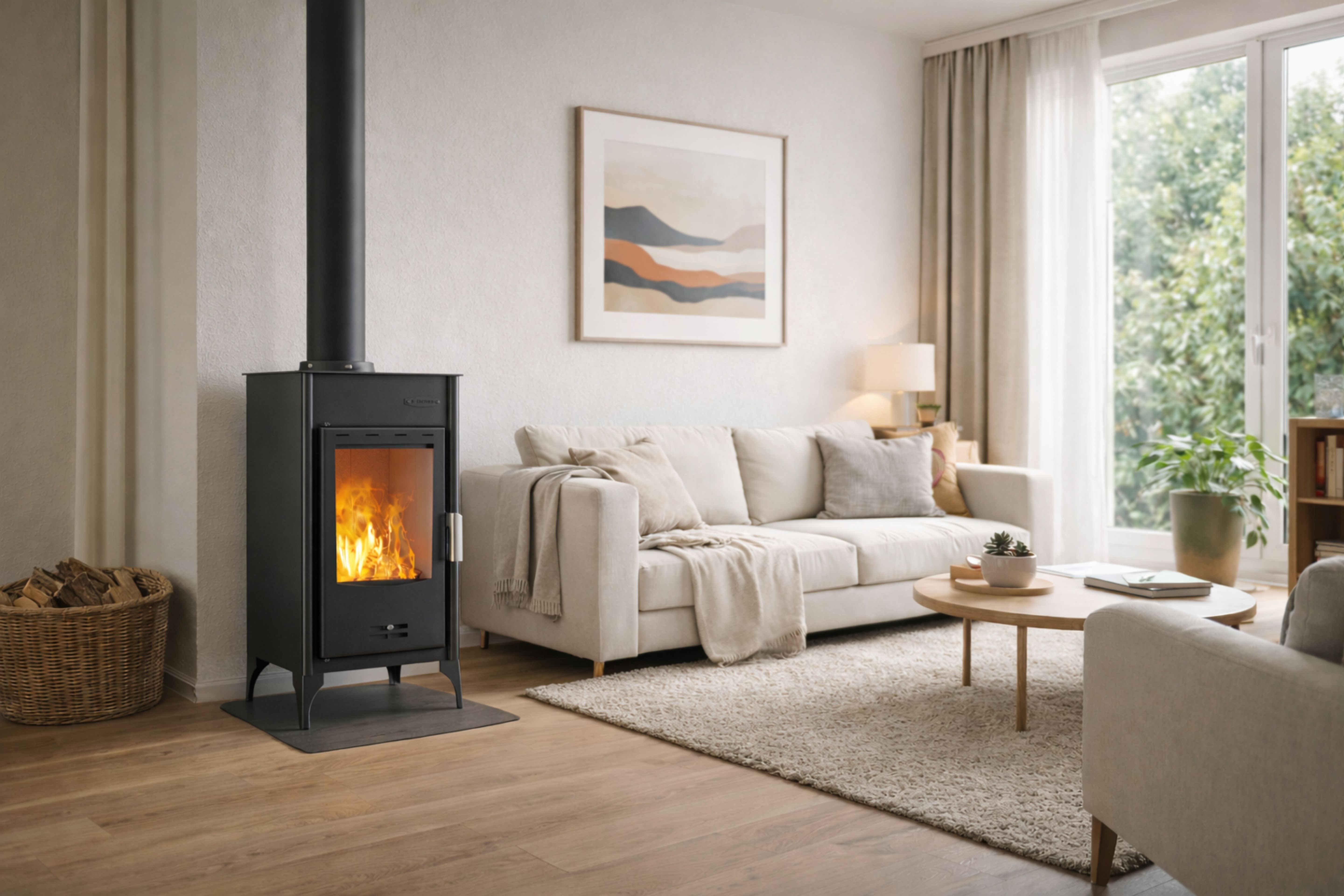 Камина на дърва