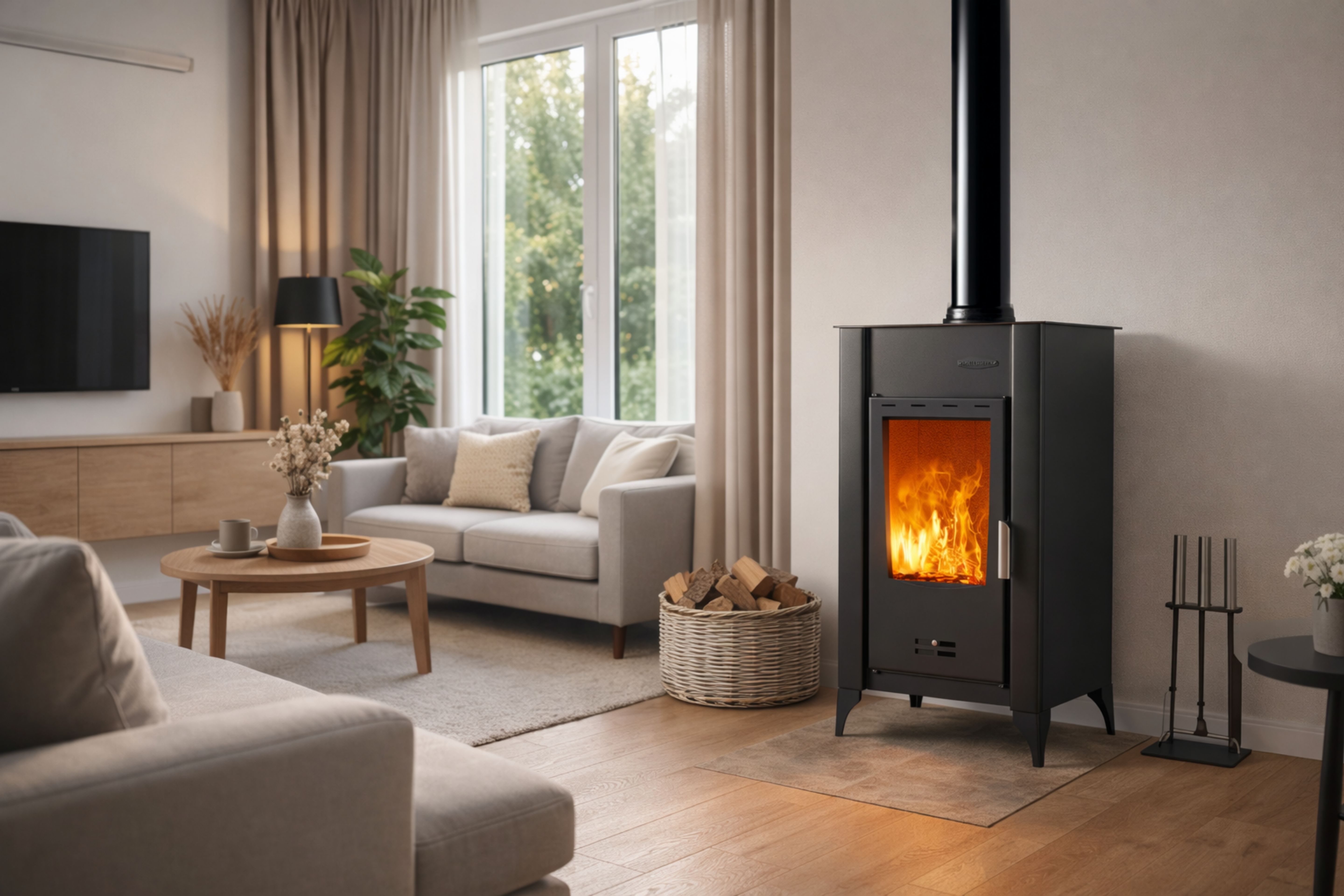 Камина на дърва