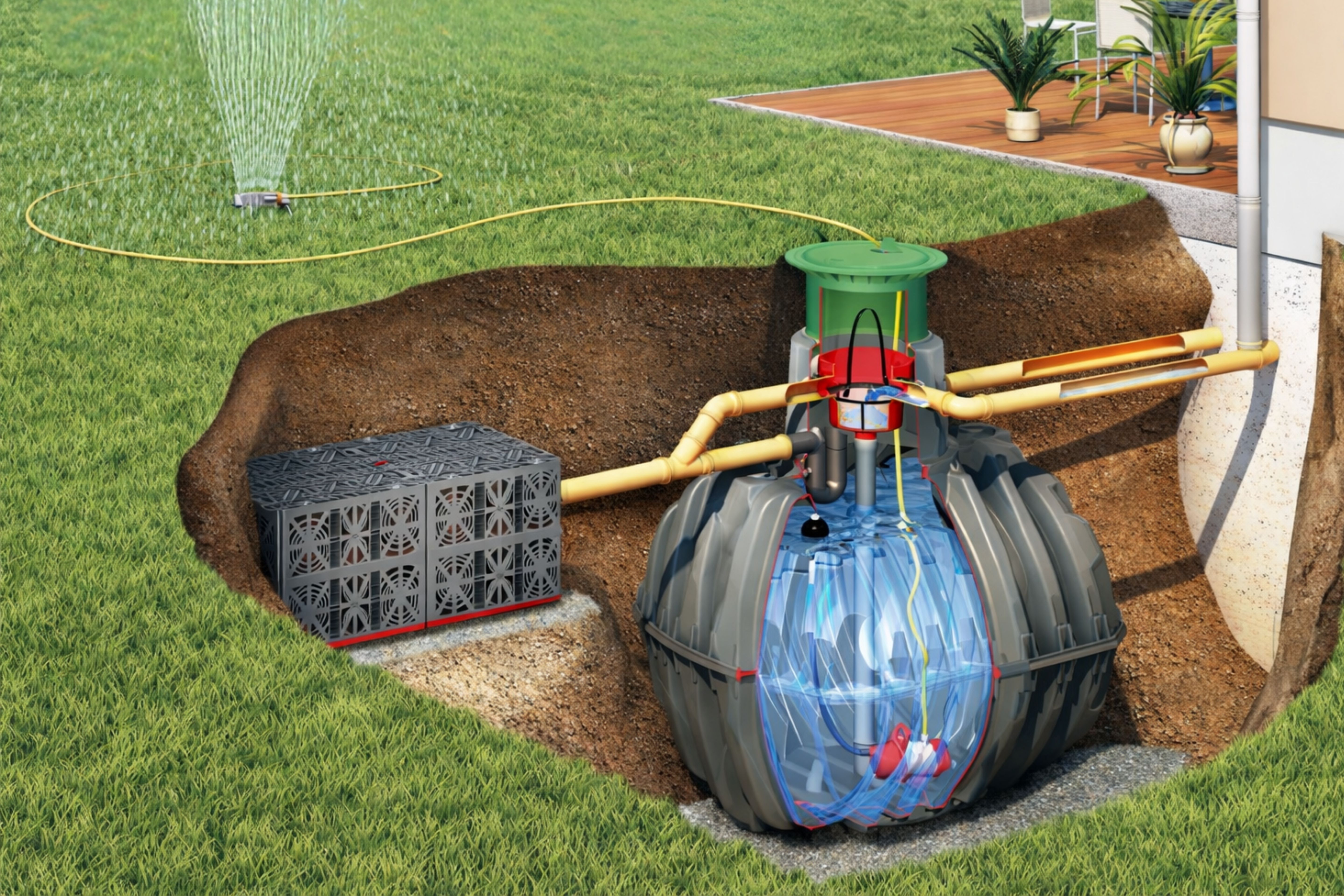 Резервоар за дъждовна вода